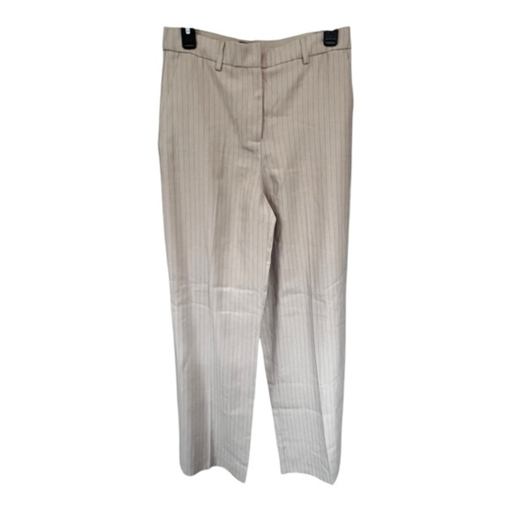 NWT House of Harlow 1960 women’s Light Beige Pinstripe Pants